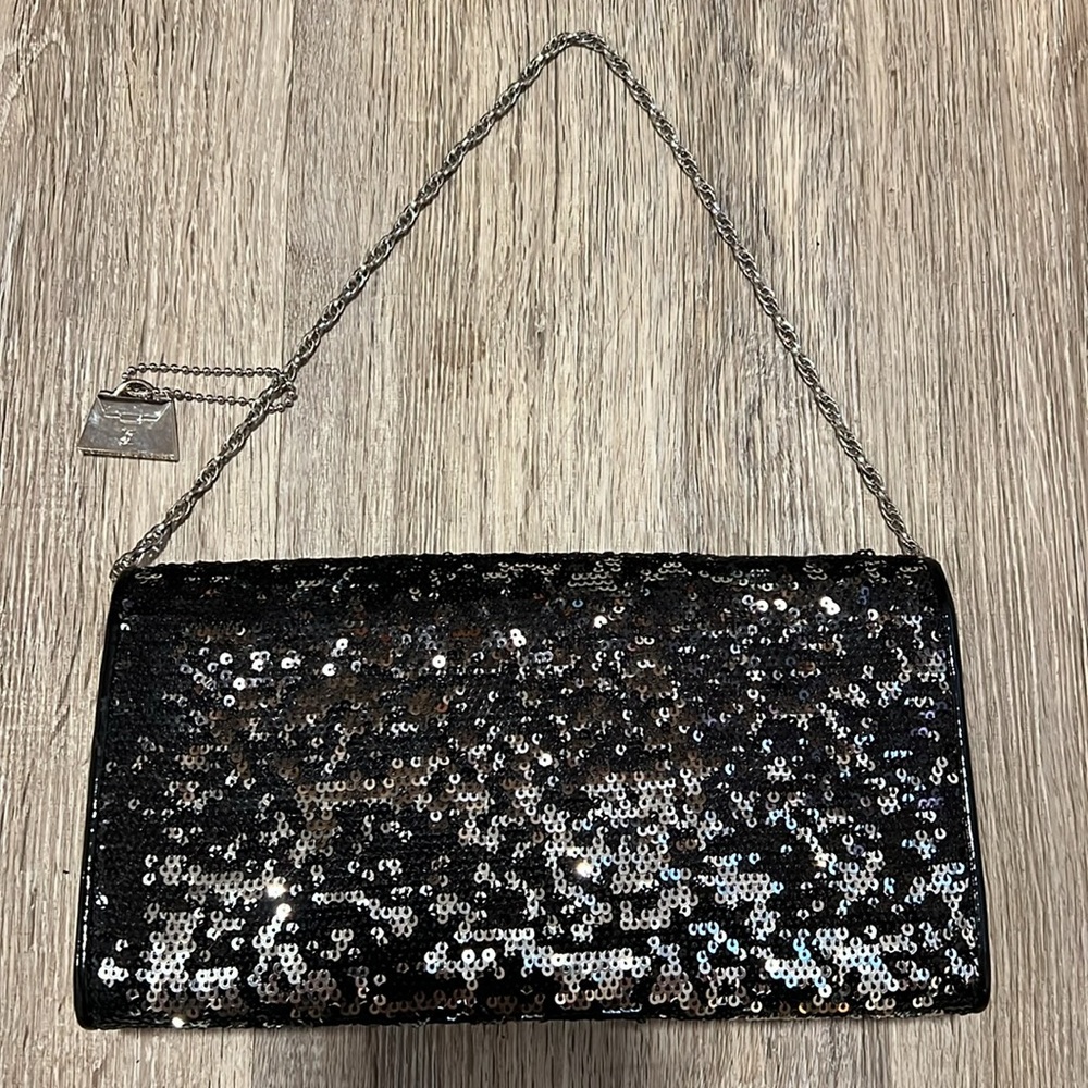 Jeanne Lottie Sequin Clutch Purse - Picture 6 of 14
